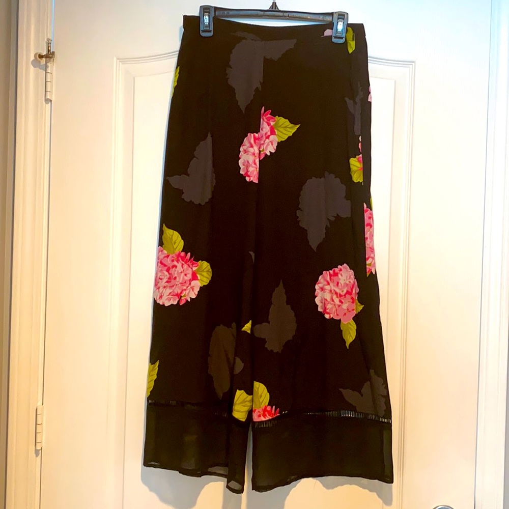 French Connection Wide Leg Cropped